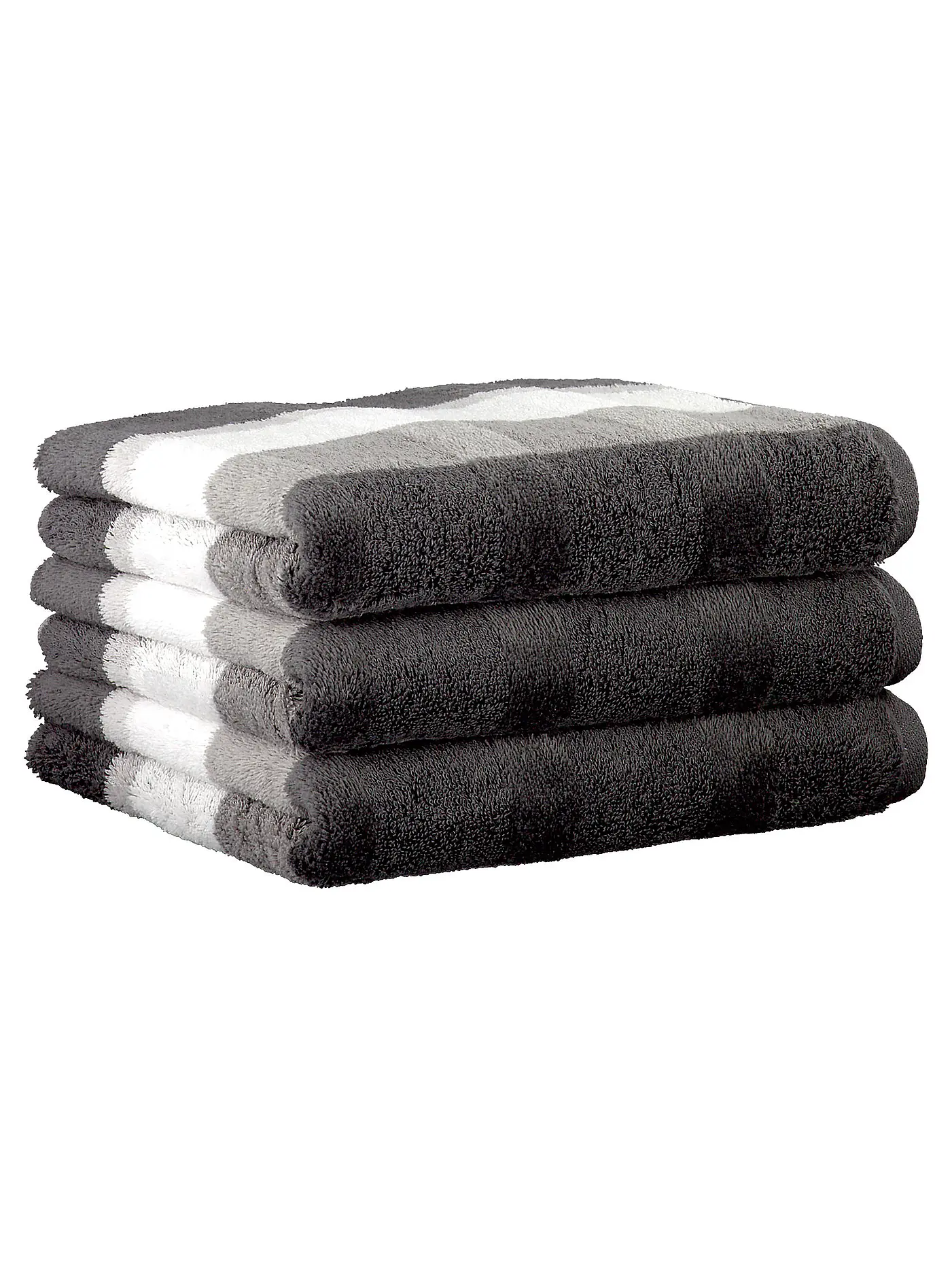 CAWÖ | Handtuch NOBLESSE 50x100cm Brick | grau
